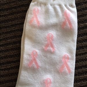 🆕 Pair Pink Ribbon SOCKS